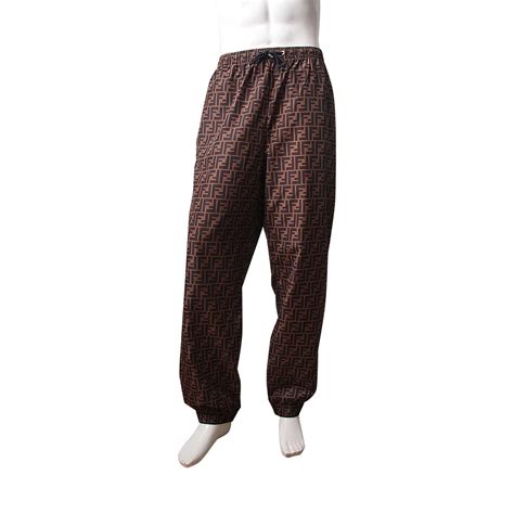 Fendi nylon jogging pants